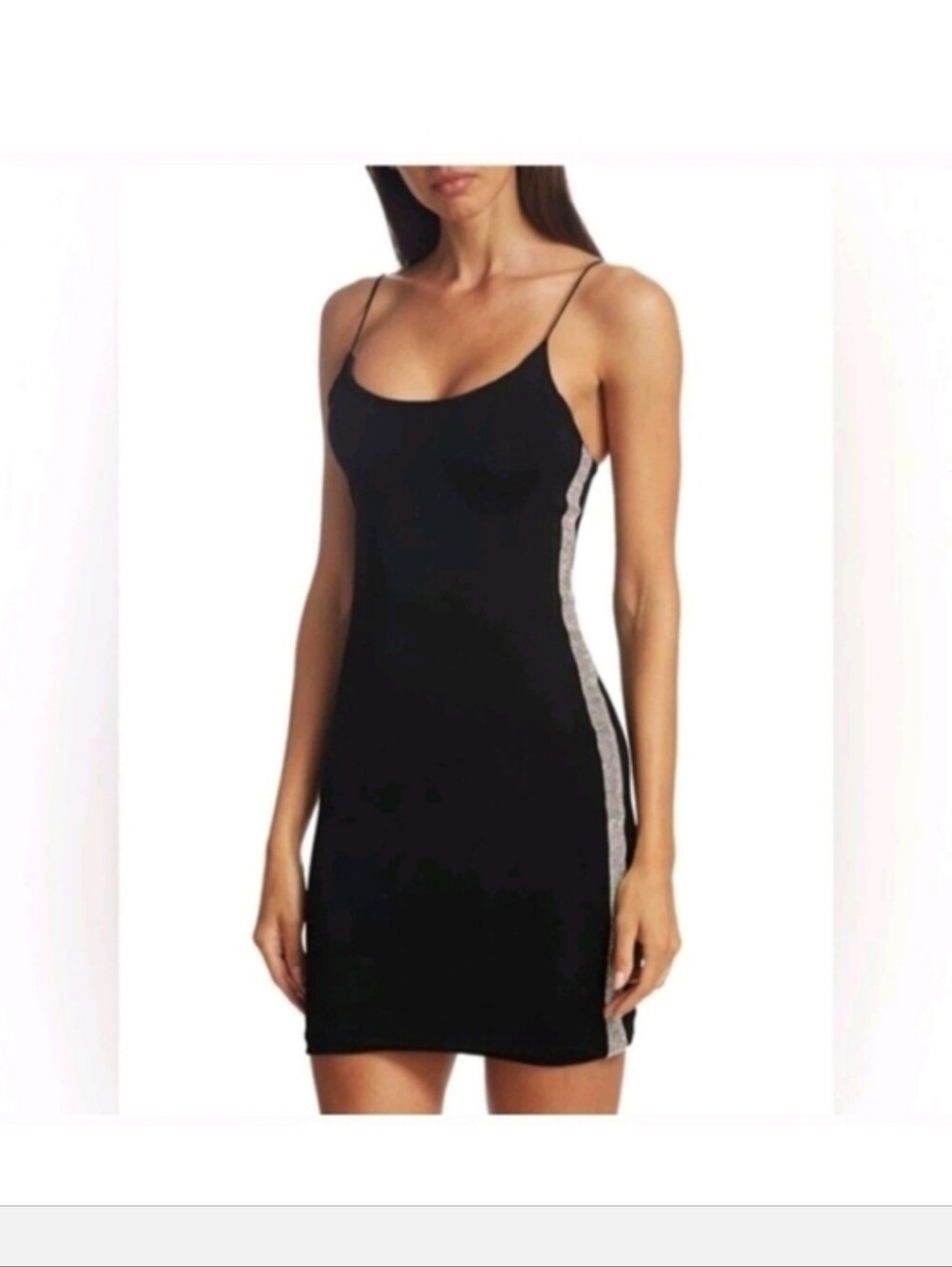 Alice + Olivia Noni Embellished Mini Bodycon Dress size 12 - Picture 8 of 12